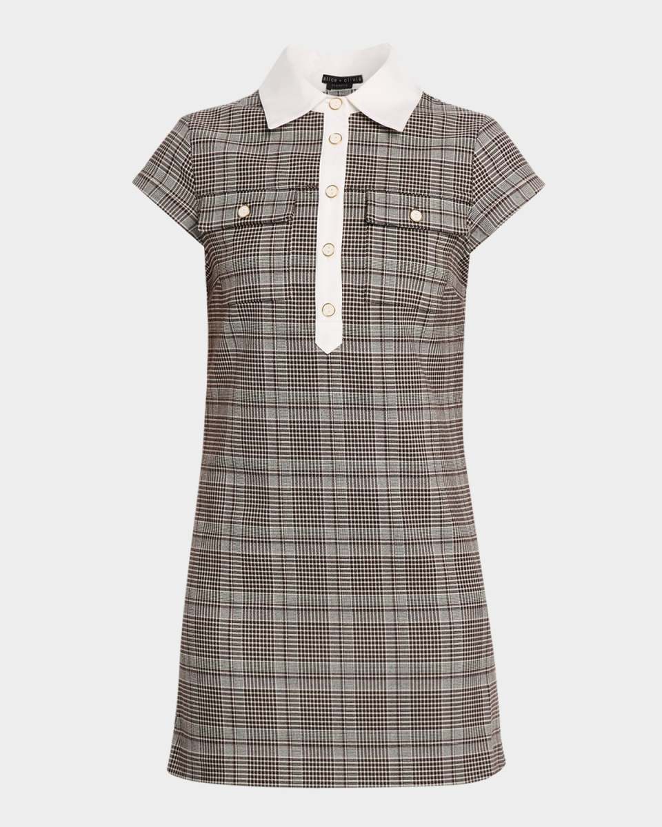 Darby Plaid Mini Dress